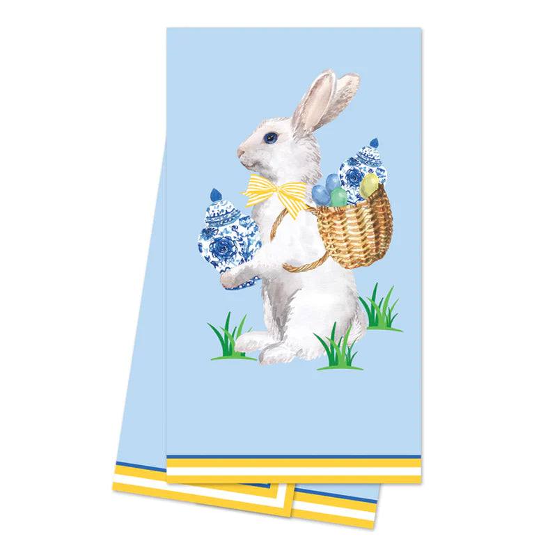 WH Hostess Ginger Jar Bunny Tea Towel