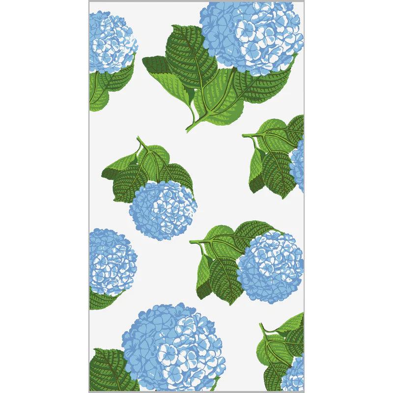 WH Hostess Hydrangeas Paper Guest Towels