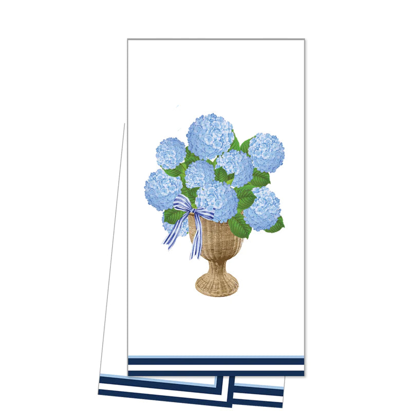 WH Hostess Hydrangeas Tea Towel