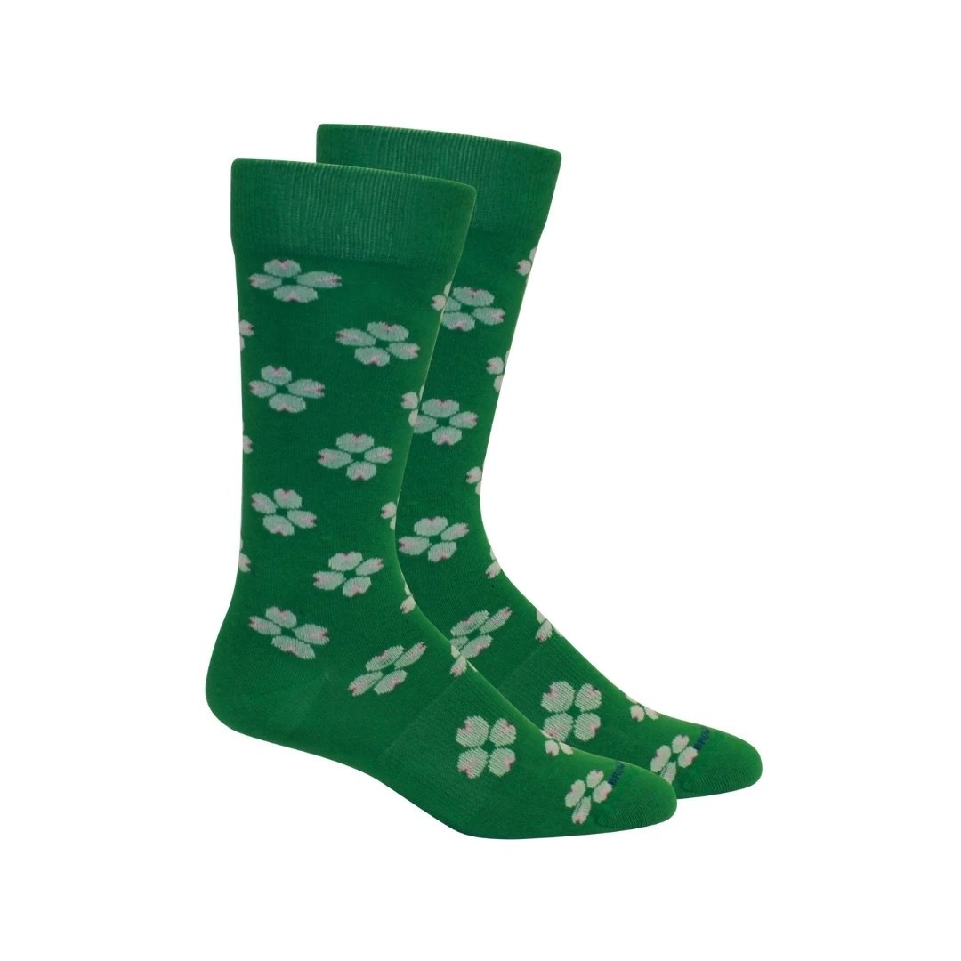 Brown Dog Hosiery Dogwood- Jolly Green
