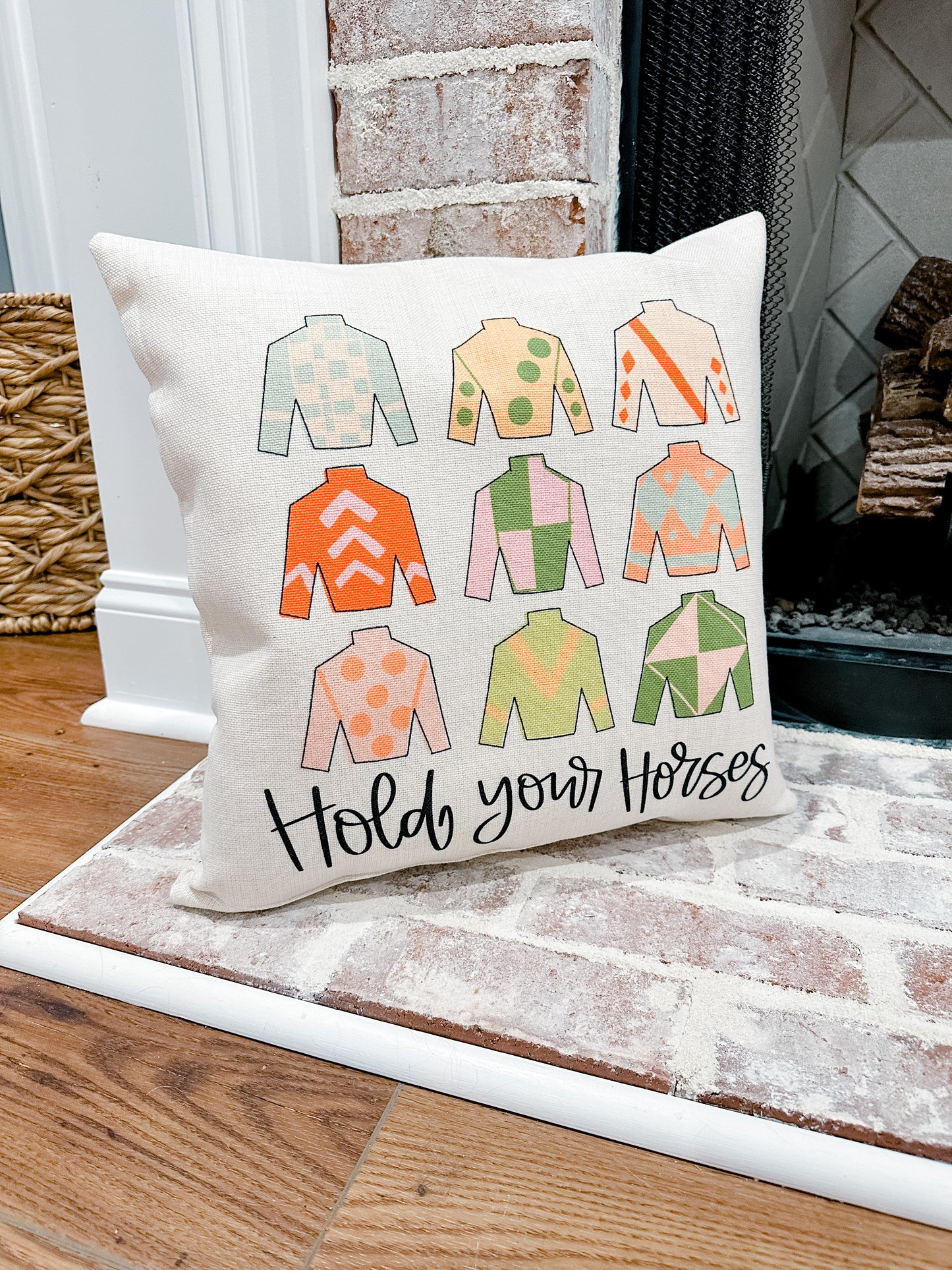 Hold Your Horses Pillow