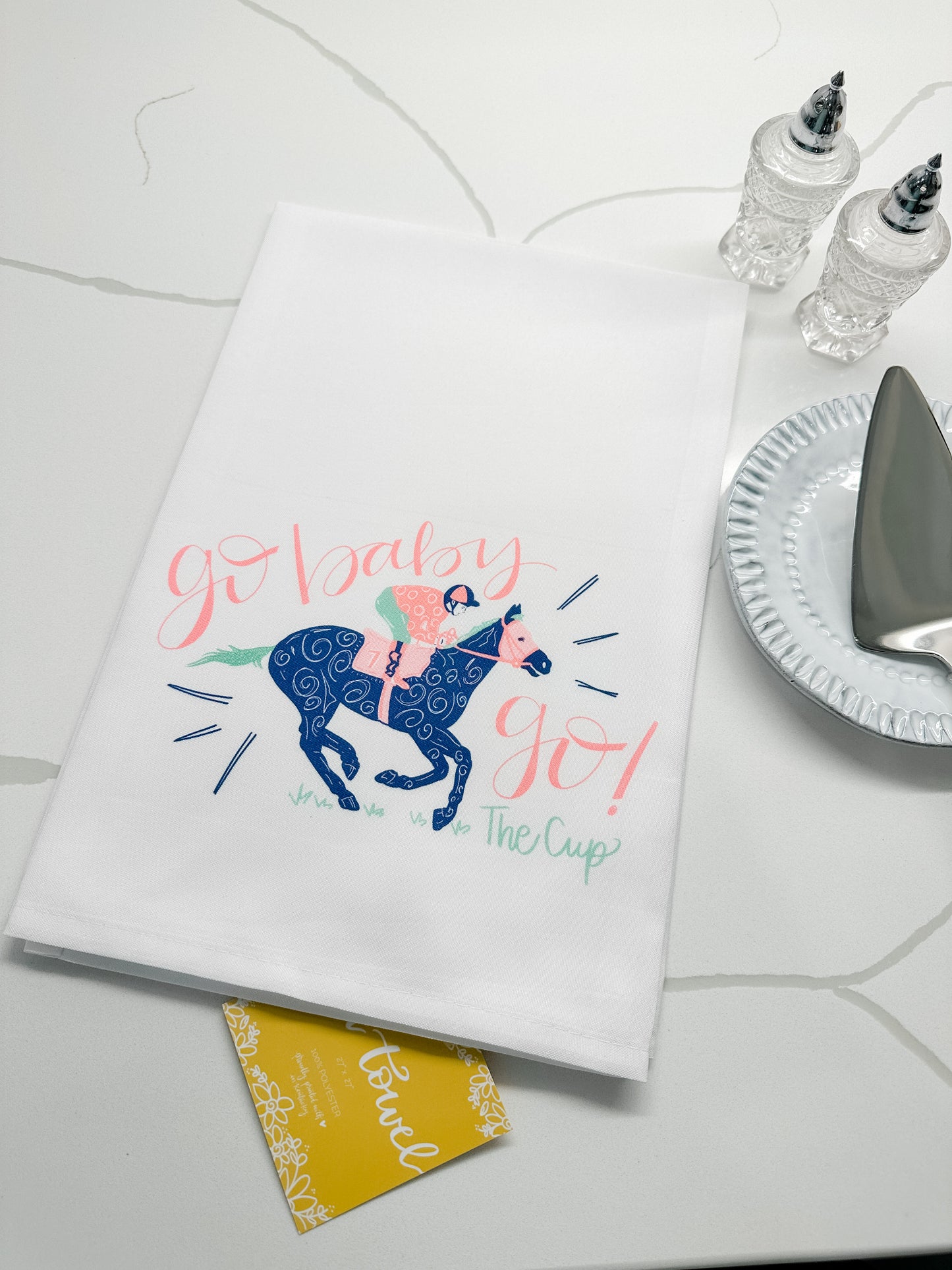 Go Baby Go The Cup Tea Towel
