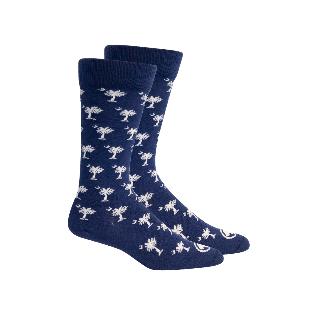 Brown Dog Hosiery Palmetto, Insignia Blue