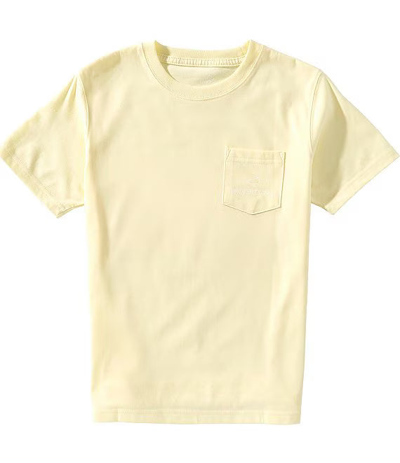 Properly Tied Boys Leader Board SS Light Yellow