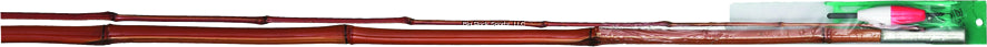 B&M TL123 TL Rigged Cane Pole, 12', 3 Pc