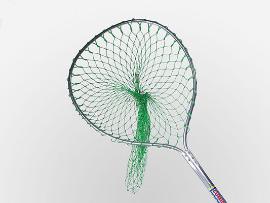 Cumings IL-31-P-24 Oct. Handle Promotional Boat net, 24" oct. Handle, 28" deep, 18" x 21" pear shaped net