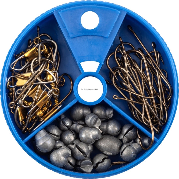 Danielson D1007 Danielson D1007 Hook Swivel Sinker Kit Dial Box Assortment - 75pcs