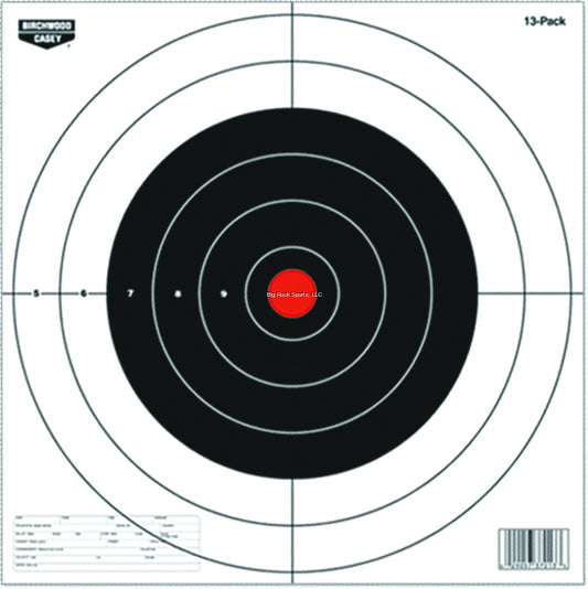 Birchwood Casey  Eze-Scorer Bullseye 12" Paper Target 13/Pk
