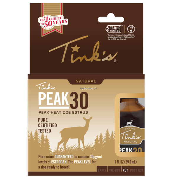 Tink's Premium Estrus Glass Bottle - 1oz