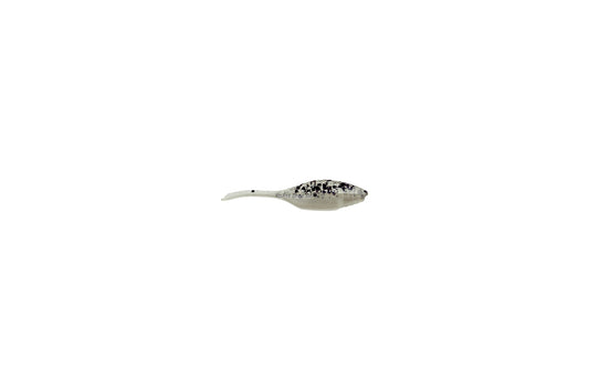 Bass Assassin SA01336 Tiny Shad Assassin Swimbait, 1 1/2", Salt & Pepper Silver Phantom, 15/Pack