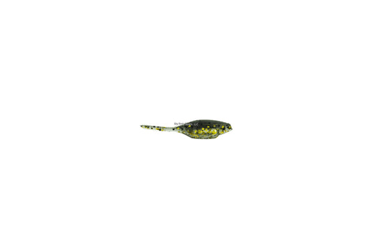 Bass Assassin SA01335 Tiny Shad Assassin Swimbait, 1 1/2", Gold Pepper Shiner, 15/Pack
