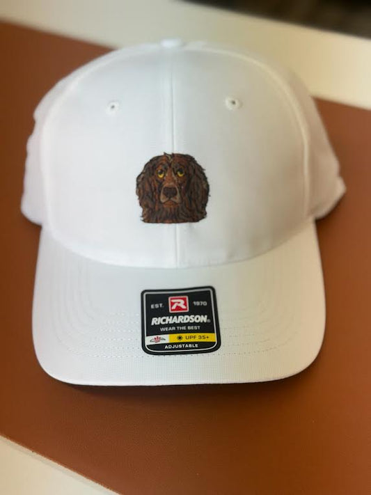 Covey's Logo Hat, Solid White
