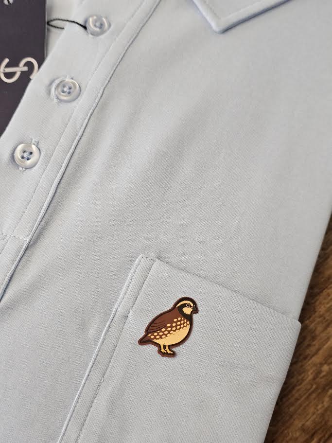Covey's Clearwater Polo, Sky Blue