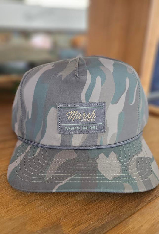Marsh Wear Top Shelf Hat, Thyme Lowland Camo