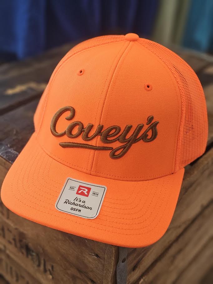 Covey's Blaze Orange Mesh Back OSFM