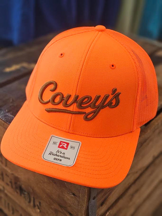 Covey's Blaze Orange Mesh Back OSFM