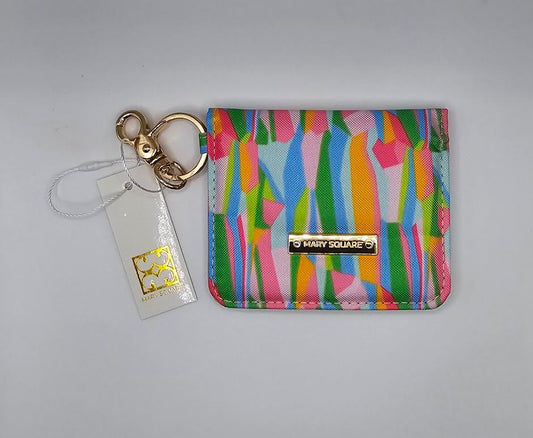 Mary Square ID Wallet, Sea Glass