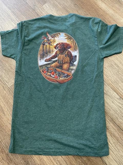Covey's The Slough Tee, Green