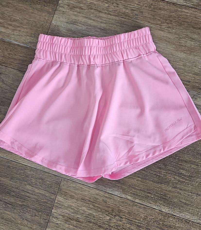 Properly Tied Girls Court Skort, Azalea