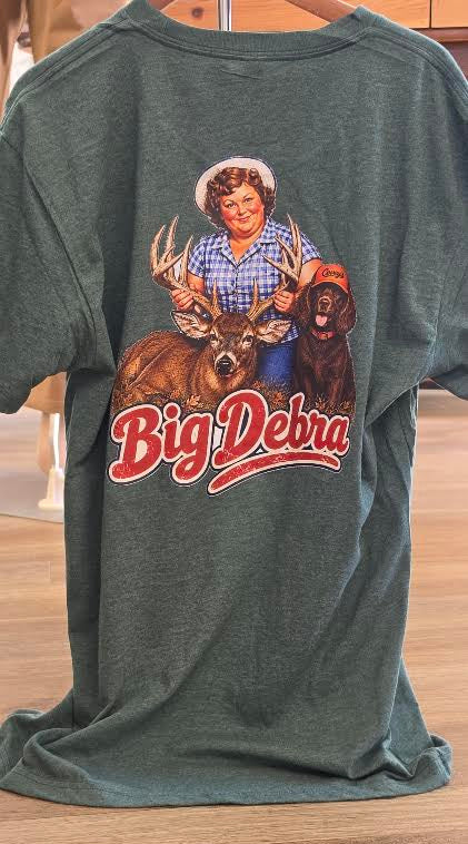 Covey's Big Debra Tee, Green