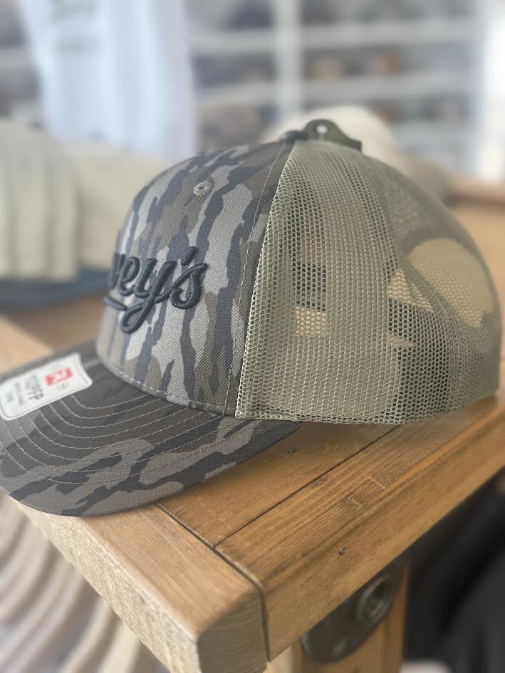 Covey's Logo Hat, Mossy Oak Bottomland/ Loden