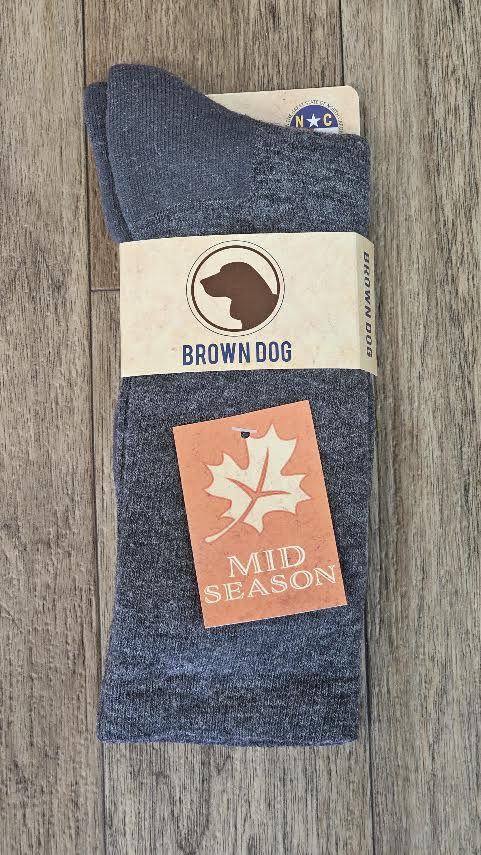 Brown Dog Hosiery Interceptor Boot Grey