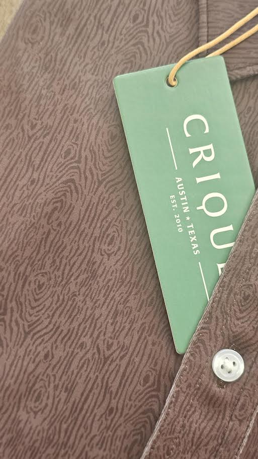 Criquet Performance Sport Range Polo, Woodgrain Print- Oak
