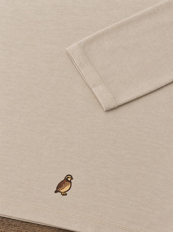 Covey's Lightweight Hoodie, Oatmeal Heather