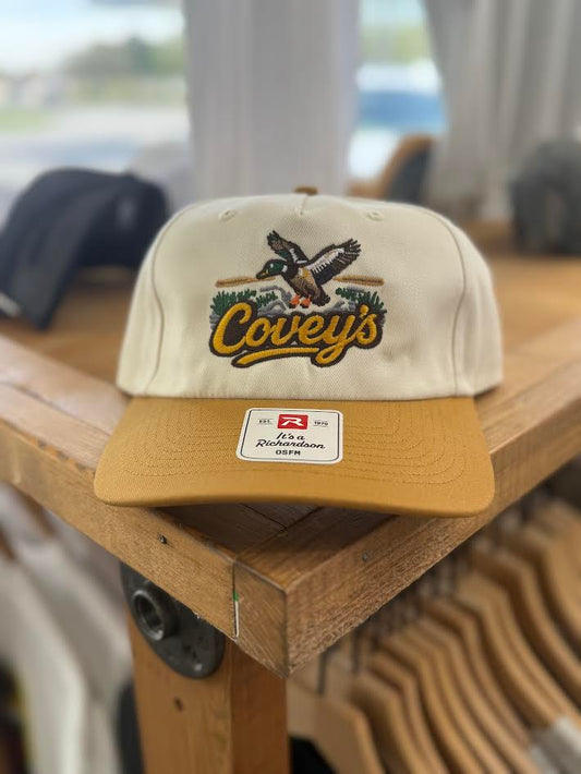 Covey's Vintage Duck Hat, Cream/ Wheat