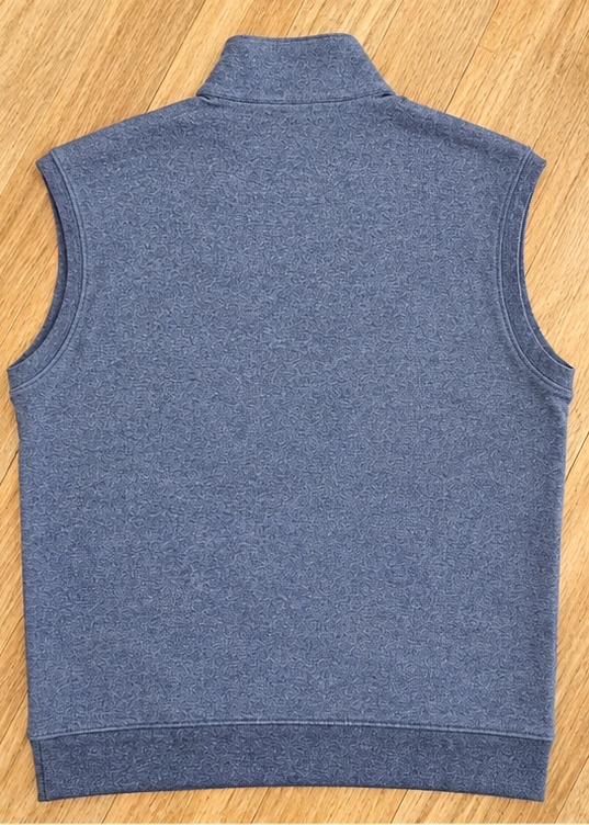 Covey's The Hermitage 1/4 Zip Mock Vest, Navy
