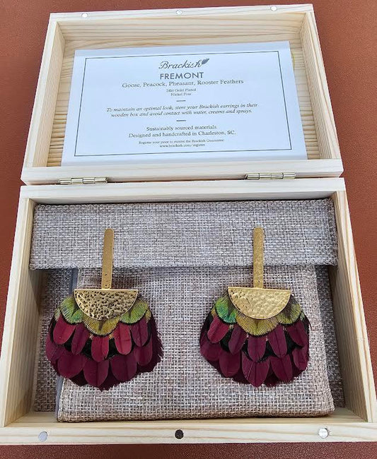 BRACKISH FREMONT GRECIAN EARRING