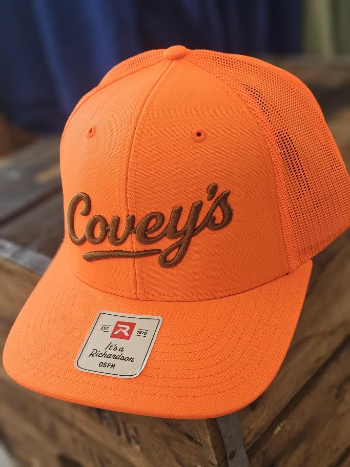 Covey's Blaze Orange Mesh Back OSFM