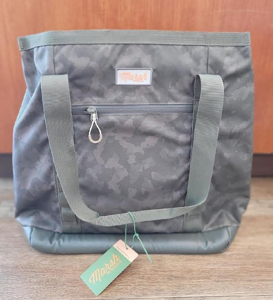 Marsh Wear Pursuit 30L Tote, Fossil Foxhole Camo