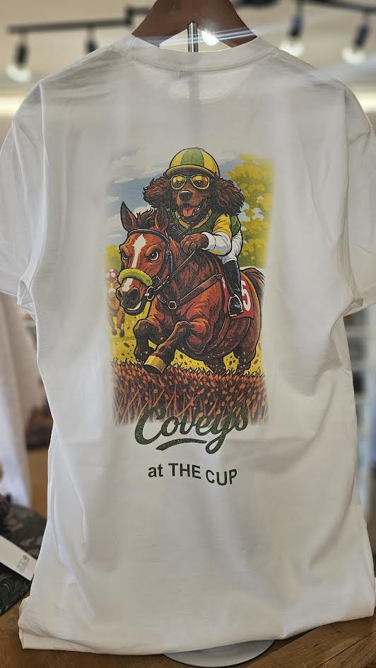 Covey's Carolina Cup t-shirt