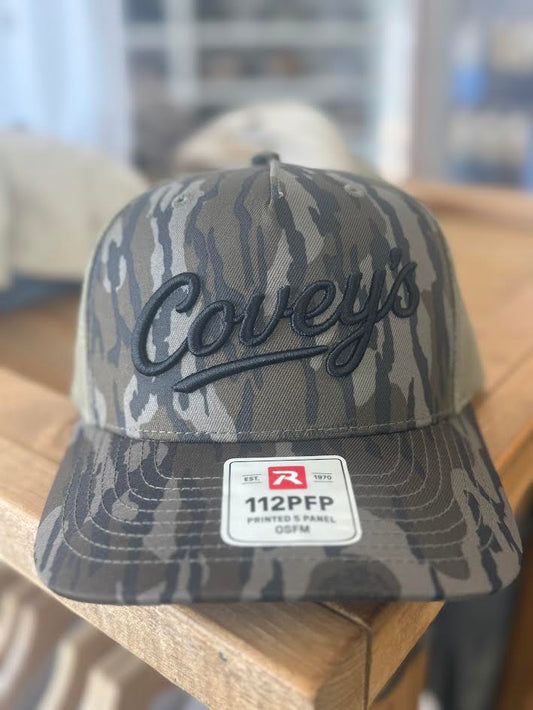 Covey's Logo Hat, Mossy Oak Bottomland/ Loden