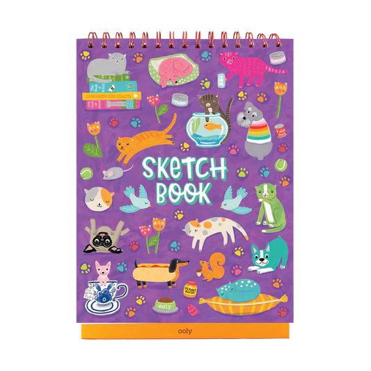 Ooly Sketch & Show Standing Sketchbook - Pets at Play
