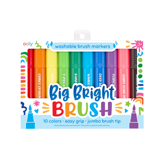 OOLY Big Bright Brush Markers