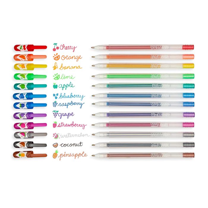 OOLY Yummy Yummy Scented Glitter Gel Pens 2.0