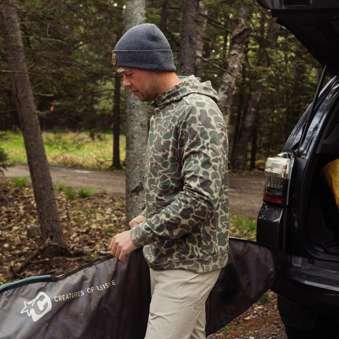 Marsh Wear Fireside Hoodie Green Mallard Camo