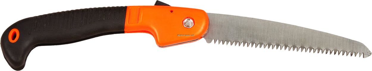 Muddy Folding Saw, 7" Aggressive Serrated Blade, Rubber Coated Handle