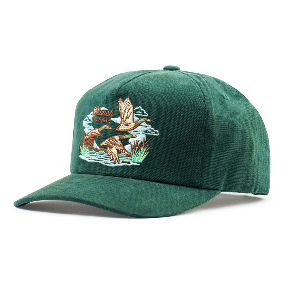 Marsh Wear Heritage Snapback Hat, Duck Green