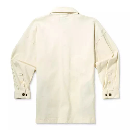 Marsh Wear Women's Stono Shacket, Marshmallow