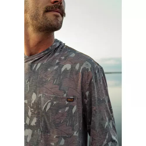 Marsh Wear Buxton Hagood Hoodie, Lowland Canopy Camo