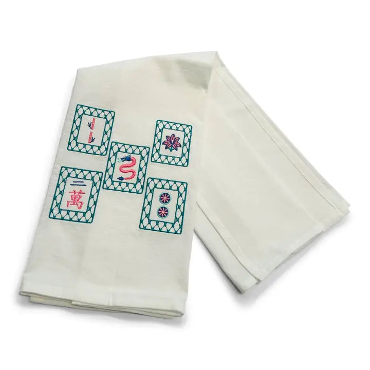 Mahjong Tiles Towel