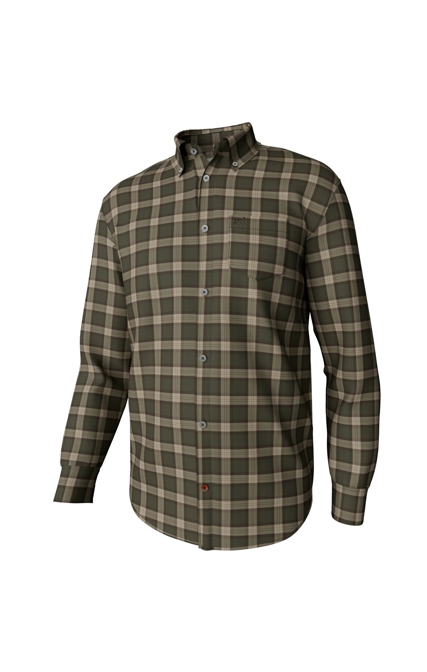 Southern Point Hadley Brushed Winston Plaid Olive