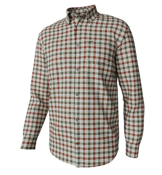 Southern Point Youth Hadley Vintage Long Sleeve Button Down, Festive