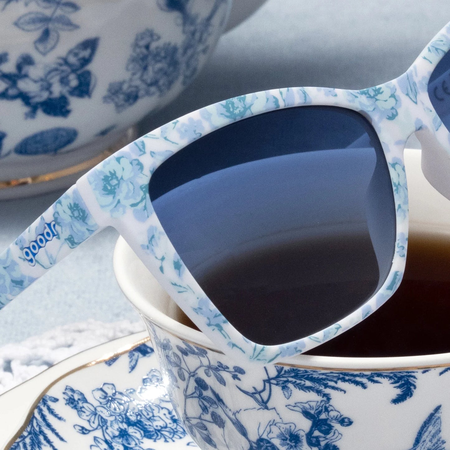 goodr Partial to Porcelain Sunglasses