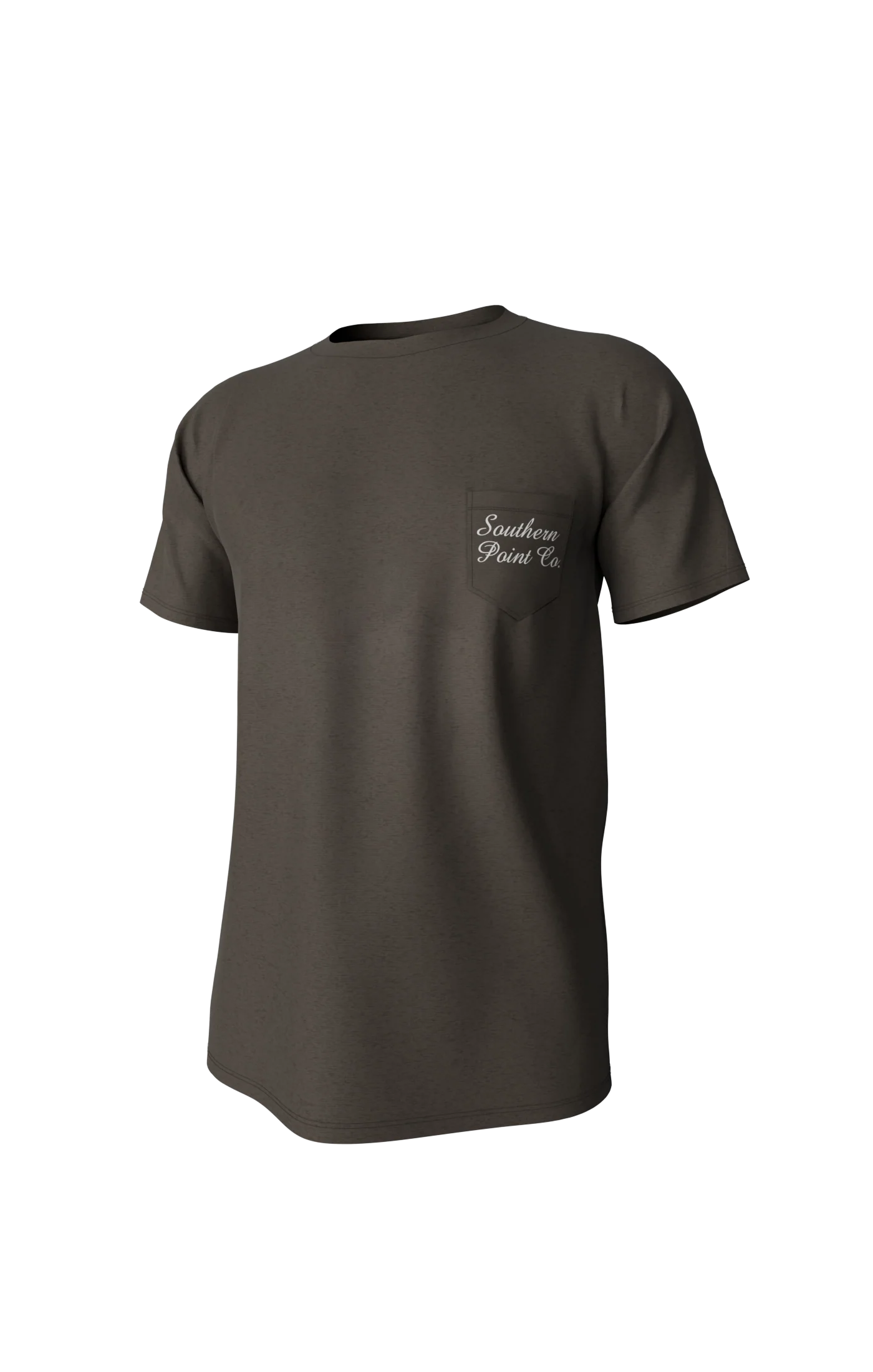 Southern Point Covey Rise Short Sleeve Pocket Tee, Gunstock