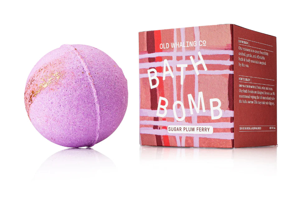 Old Whaling Co Sugar Plum Ferry Bath Bomb