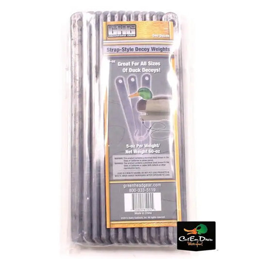 Avery GHG 5Oz Strap Decoy Weight-12Ct